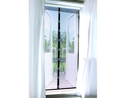 EASYmaxx Tür-Moskitonetz Magic Click / 90x210cm