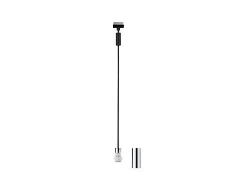 Paulmann URail 2Easy Basic Pendel max 20W E27 Schwarz matt/Chrom 230V