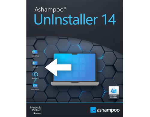 Ashampoo Uninstaller 14 ESD, Vollversion, 1 PC