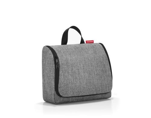 Reisenthel Kosmetiktasche toiletbag twist silver, 23 x 20 x 10 cm