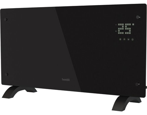 Hombli Smart Convection Heater 2000W Black Glass