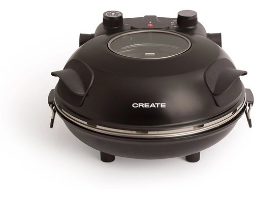 Create Pizzaofen Elektro Schwarz 1200W