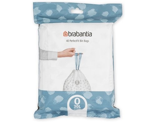 Brabantia Kehrichtsack Perfectfit O 30L, 40 Stück Spenderpack