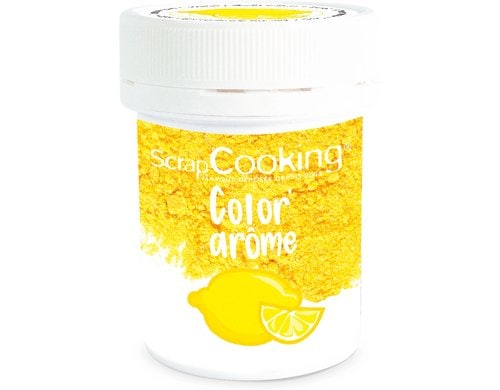 Lebensmittelfarbe mit Aroma Zitrone Pulver 10 g