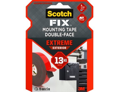 Scotch-Fix Extreme Aussenmontageband PT1100-1950-P, 19 mm x 5 m