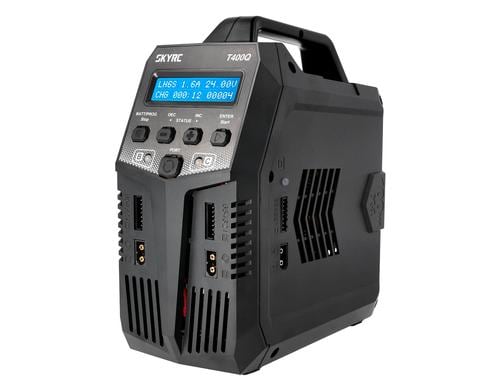 SkyRC T400Q AC/DC LiPo 1-6s 12A 4x100W AC/DC Ladegerät