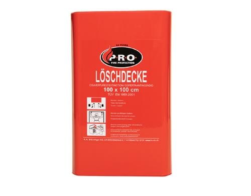 K.A.B PRO Löschdecke 100x100 cm bis 1250°C