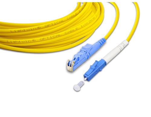 Lightwin LWL Simplex Patchkabel Singlemode 9/125µm, E2000-LC, 3.0m OS2