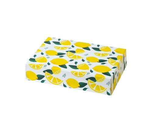 Decora Dessert Box - Amalfi - Zitronen 23x16x5cm, Karton