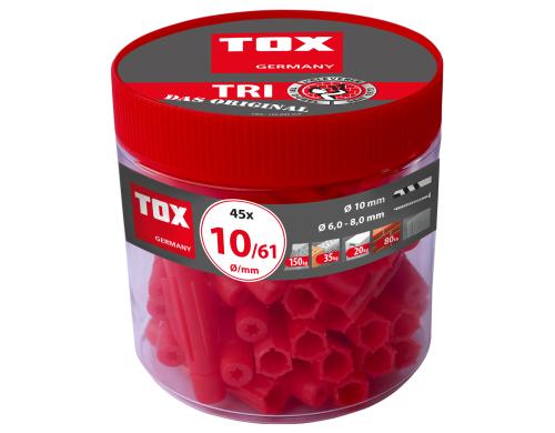 TOX Allzweckdübel Tri 10x61 mm 15 Stück