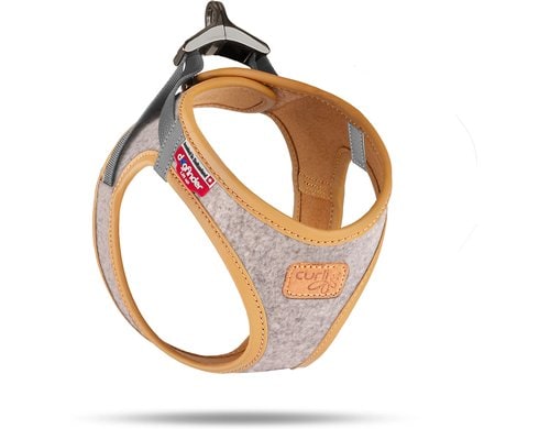 Curli Alpine Clasp Vest Geschirr Light Gray S
