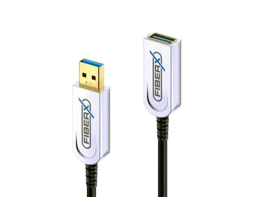 FiberX FX-I650-007 AOC Verlängerung, USB3.1, USB-A/USB-A, 7.5m