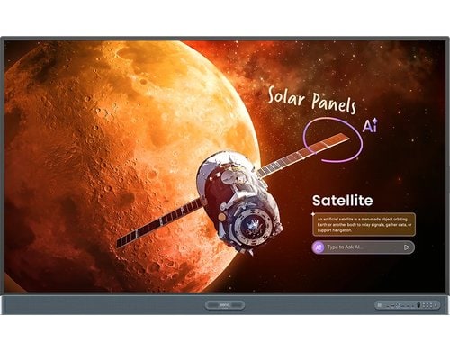 Benq RP7505 LED Interaktiv-Board 75 Touch Display, Ultra HD, 450cd/m2,18/7