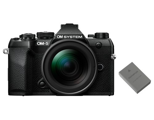 OM System OM-5 II Camera Kit Black 12-45 inkl. Akku