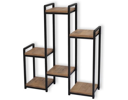 Woody Fashion Pflanzenständer Rosa Span melaminbeschichtet, 20x67x77cm