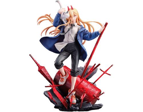 Chainsaw Man Statue 1/7 Power & Meowy 28cm