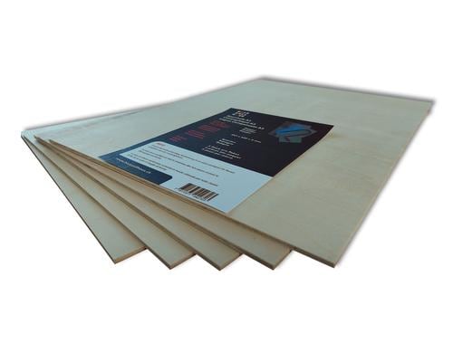 Holz Zollhaus Bastelsperrholz A3, 5er Set aus Pappel, 0.4x42x29.7 cm (HxLxB)