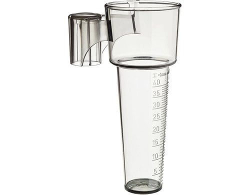 Regenmesser transparent