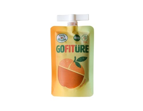 GOFITÜRE Aprikose 120 Gramm - Bio 50% weniger Zucker als Konfitüre