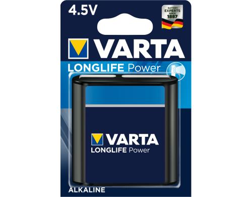 VARTA High Energy Batterie 4.5V, 1Stk, 3LR12, Größe 67.0mm, Gewicht 168.5 gr