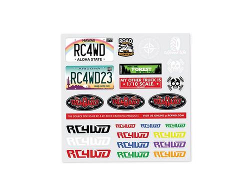 RC4WD Small Decal Sheet