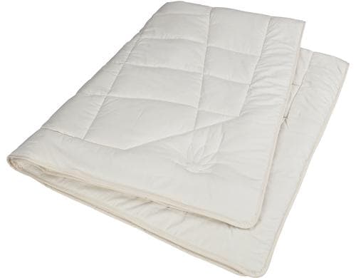 Albis 100% vegane Bio-Hanf Ganzjahresdecke 200 x 210 cm, Füllgewicht 1800g