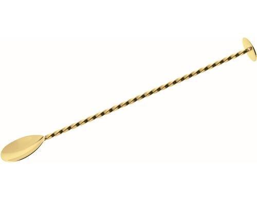 Paderno Barlöffel gold 1 Stk., 27cm, Edelstahll rostfrei