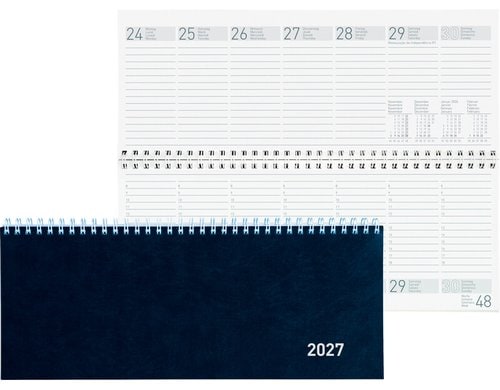 Biella Pultkalender 2027 Seplana 29.8 x 11.7 cm, 128 Seiten, 1 Wo auf 2 Sei