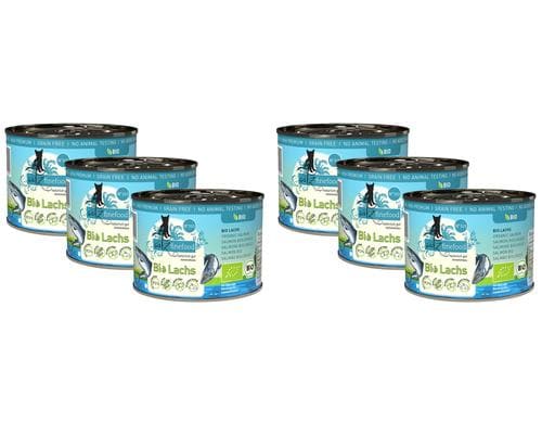 catz finefood Bio No.513 Lachs 6x200g Kit