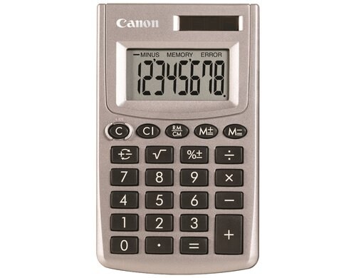 Canon Taschenrechner LS270L Solar- und Batteriebetrieb, 8-stellig