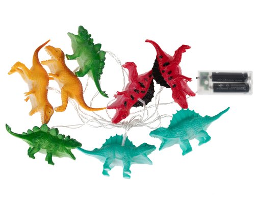 COCON Lichterkette Dinosaurier 8 LED, mit Timer