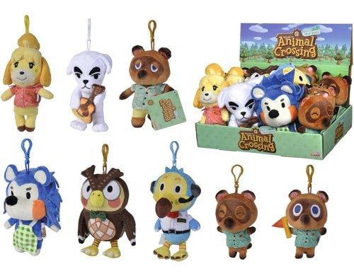 Animal Crossing Schlüsselanhänger Assortiert