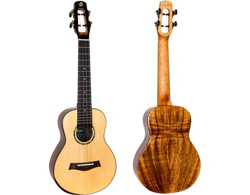 Flight Royal Ukulele Concert - Voyager Ukulele, Gigbag, PU