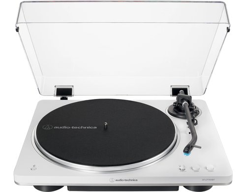 Audio-Technica AT-LP70XBTWS mit Riemenantrieb, silber