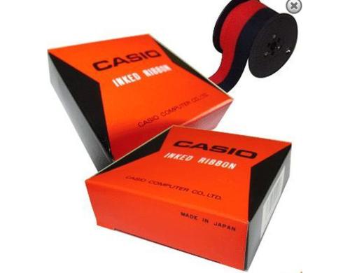 Casio Nylon-Farbband schwarz/rot für druckende Taschenrechner