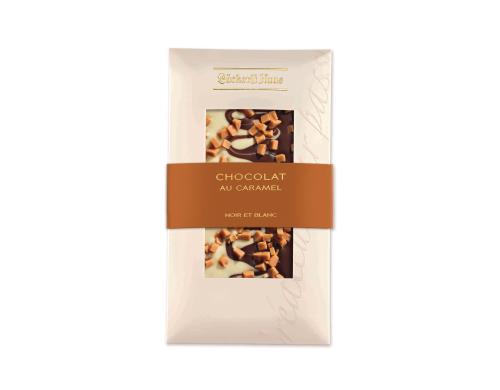 Chocolat au Caramel noir et blanc 100 g