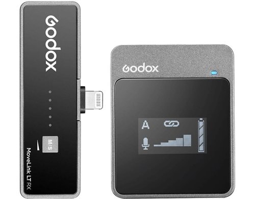 Godox Move Link LT1 Mikrofonsystem für Smartphones/Tablets mit Lightning