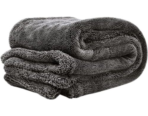 21CARS XL Twisted Towel Trockentuch Auto Grau