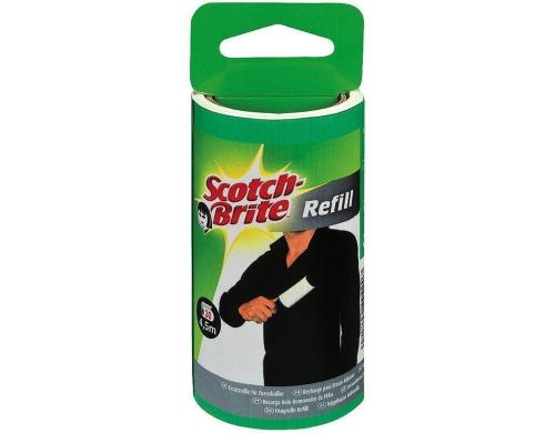 3M Scotch-Brite Ersatzrolle Kleiderroller 30 Blatt, zu Kleiderroller