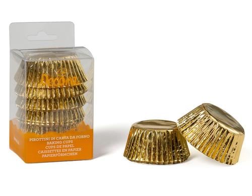 Decora Backförmchen Gold 60 Stk