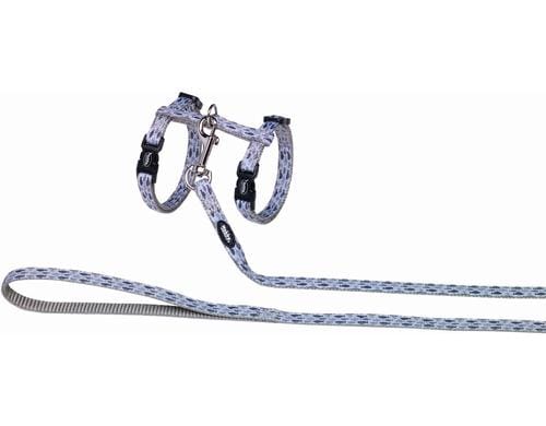 Nobby Katzen Garnitur Fish grau