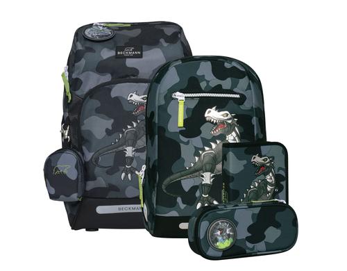 Beckmann Schulrucksack Active Air Flx 6-teilig, Camo Rex