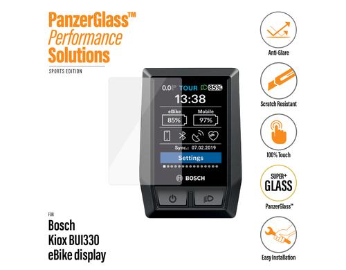 Panzerglass Displayschutz E-Bike Display für Bosch Kiox BUI 330, Anti-Glare