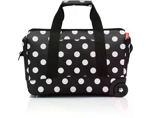 Reisenthel Reisetasche allrounder trolley dots white