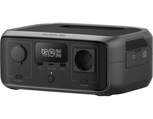 EcoFlow RIVER 3 Tragbare Powerst. CH-Konform Schwarz