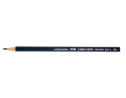 Caran d'Ache Schulbleistift grau 3B