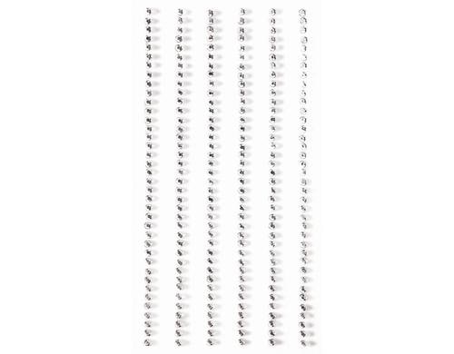 Artoz Artwork Sticker Kristall silber, 2mm, 1 Blatt