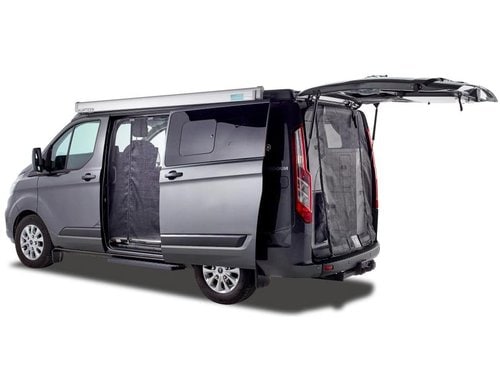 Schiebetürenmoskitonetz Magnetreissverschl. Fine Mesh, links,Ford Custom V710 ab 2023