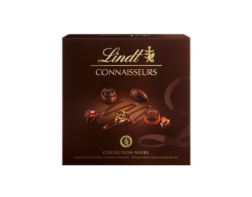 CONNAISSEURS Collection Noire Pralinés Dunkel 140 g