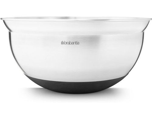 Brabantia Rührschüssel 3 Liter Edelstahl/Silikon